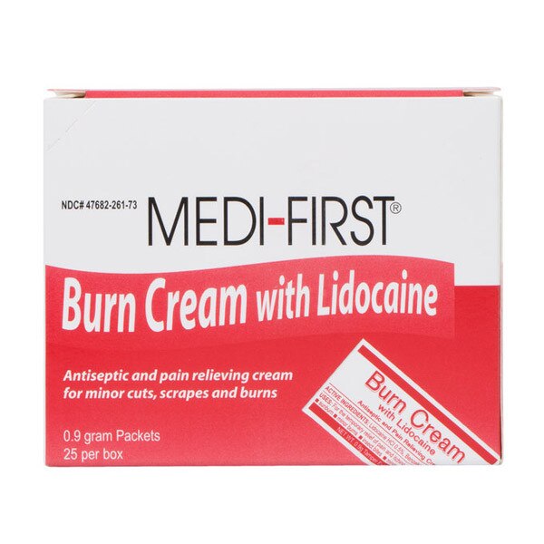Burn Cream Packet - 25/Box